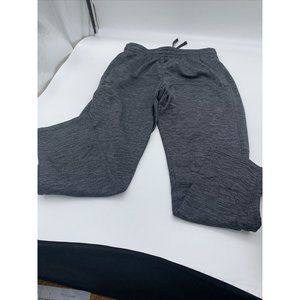 Under Armour Mens Size Large  Sweat Pants Active Gym Black Gray/ColdGear
